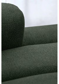 Тъмнозелен ъглов диван (ляв ъгъл/U форма) Shell – Miuform