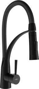 Mexen Aster кухненски смесител, черен - 73450-70