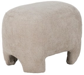 Бежова шенилова табуретка – Ixia