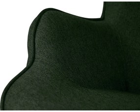 Тъмнозелено кресло Niko – Ropez