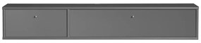 Антрацитна маса за телевизор 136x22 cm Mistral – Hammel Furniture