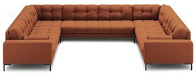 Ъглов диван в тухлен цвят ("U" форма) Bali – Cosmopolitan Design