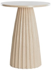 Метална кръгла странична масичка ø 40 cm Veglia – Light &amp; Living