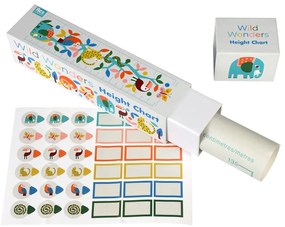 Детски стикер метър на стената 28,5x115 cm Wild Wonders – Rex London