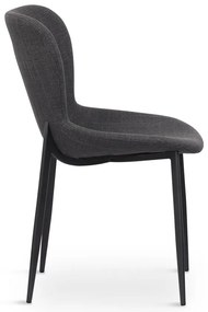 Тъмносив трапезен стол Ross – Unique Furniture