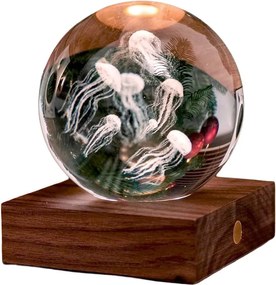 Тъмнокафява светлинна декорация с USB Amber – Gingko