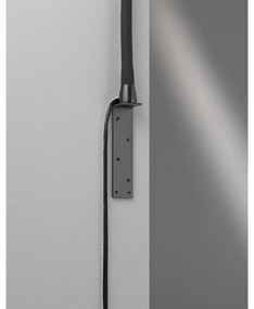 Черен метален LED затъмняващ се прожектор Raik – Fischer &amp; Honsel