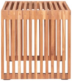 Странична маса от тиково дърво 40x40 cm Pego - House Nordic