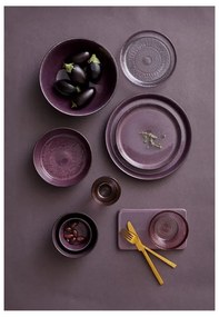 Черна/лилава глинена купичка 1 l Gastro Black/Purple – Bitz