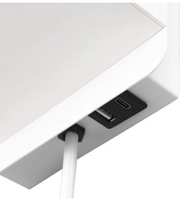 Бяла стенна лампа Comfort – Trio