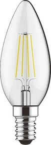 Лампа LED Filament E14 Candle 5W 2700K 2парчета  (5 τεμάχια)