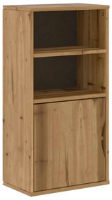 4103595 vidaXL Страничен шкаф ODDA 40x24x79 cm масивна дървесина бор