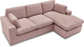 Розов ъглов диван Belair – Bobochic Paris