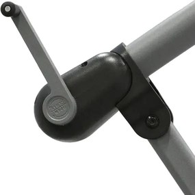 Градински чадър със странична стойка Hesperide Manoa, 3 m - Кехлибар