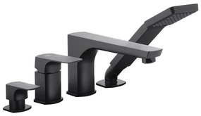 KFA Armatura 5535-210-81 - Кранче за баня 4 отвора MOKAIT месинг/матов черен