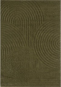 Тъмнозелен килим 160x230 cm Whirl – ESTE