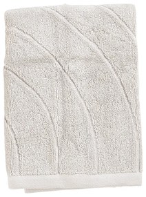 Светлосива памучна кърпа от тери 50x70 cm Time – Zone