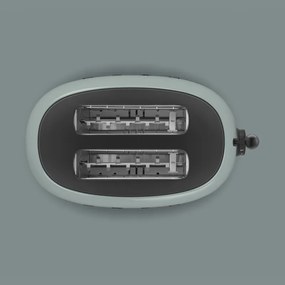 Тостер за хляб SMEG 50's Style Porsche TSF01PSGEU, 950W, 2 филии, 6 нива, Тавичка за трохи, Вграден кабел, Неръждаема стомана, Зелен