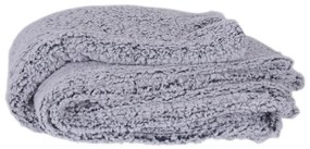 Одеяло шерпа Лия - Меланж сив от PNG