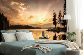 Фототапет – Отражение в планинско езеро