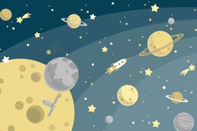 Картина на платно – Необикновено пътешествие в космоса