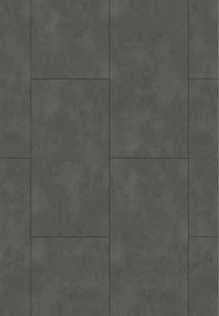 Mexen Steel Black винилови панели 610 x 305 mm SPC 6,5 mm, подложка IXPE 1,5 mm, 4 V-фуга, Камък