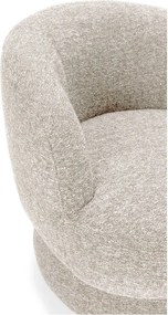 Бежово въртящо се кресло Dali – MOME