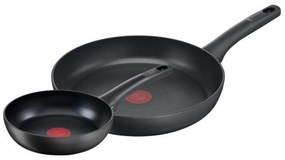 Комплект Тигани Tefal G26890 Черен Алуминий 2 броя Ø 22 cm Ø 28 cm