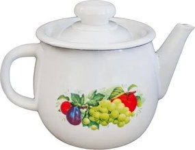 Емайлиран чайник 1л "ДАРЬI ЛЕТА"/ "ВИТАМИНКА" (B2707/2) Н