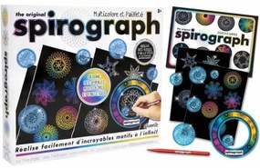 Комплект за Рисуване Spirograph Silverlit Черен