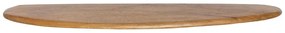 Стенен рафт от масивно манго в естествен цвят 70 cm Ginosu – Light &amp; Living