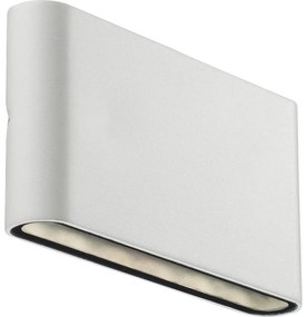 Nordlux - LED външно стенно осветително тяло KINVER LED/8,5W/230V IP54 бяло