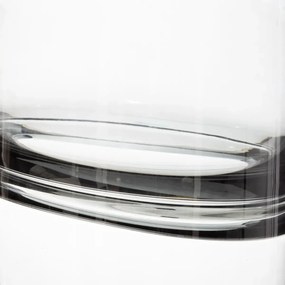 Ваза atmosphera Line, 30cm, Стъкло, Сив