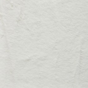 Бял килим , ⌀ 120 cm Teddy - Think Rugs