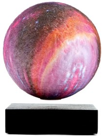 Черна светлинна декорация за контакт ø 12 cm Galaxy – Gingko