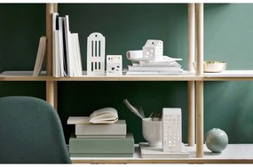 Бял керамичен свещник Urbania Lighthouse Functio - Kähler Design