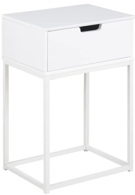 Нощно шкафче CARLY, бяло