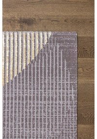 Сив вълнен килим 100x180 cm Shades - Agnella
