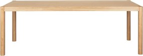 Трапезна маса от масивна дървесина 92,5x220 cm Sticks – Zuiver