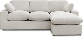 Бежов ъглов диван от рипсено кадифе Belair – Bobochic Paris