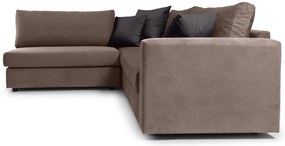 Ъглов диван Verde-Mocca