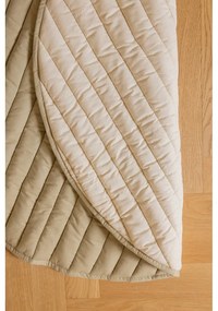 Зелено и кремаво детско килимче за игра Bamboo Leaf – Lorena Canals