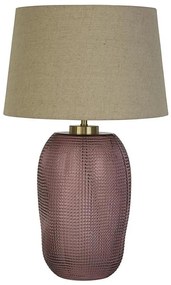 Searchlight EU44652PI - Настолна лампа AMETHYST 1xE27/60W/230V