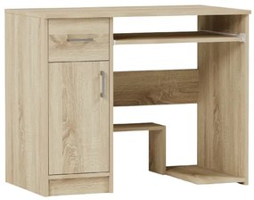 Модерно бюро за писане, компютърно бюро MODERN N-10 - различни цветови варианти Бял