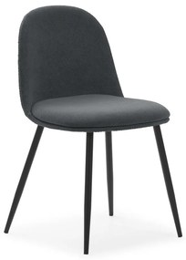 Тъмносиви трапезни столове в комплект от 4 бр. Malila – Marckeric