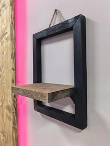 Декоративна стенна етажерка /D010051/