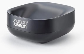 Черна пластмасова сапунерка Slim – Joseph Joseph