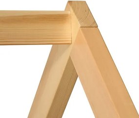 Детско легло с място за съхранение Монтесори Аtmosphera Bosco, 90x190 см, MDF