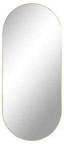 Стенно огледало с рамка в златисто, 35 x 80 cm Jersey - House Nordic