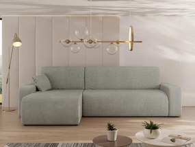 Ъглов диван Piano L-Сив